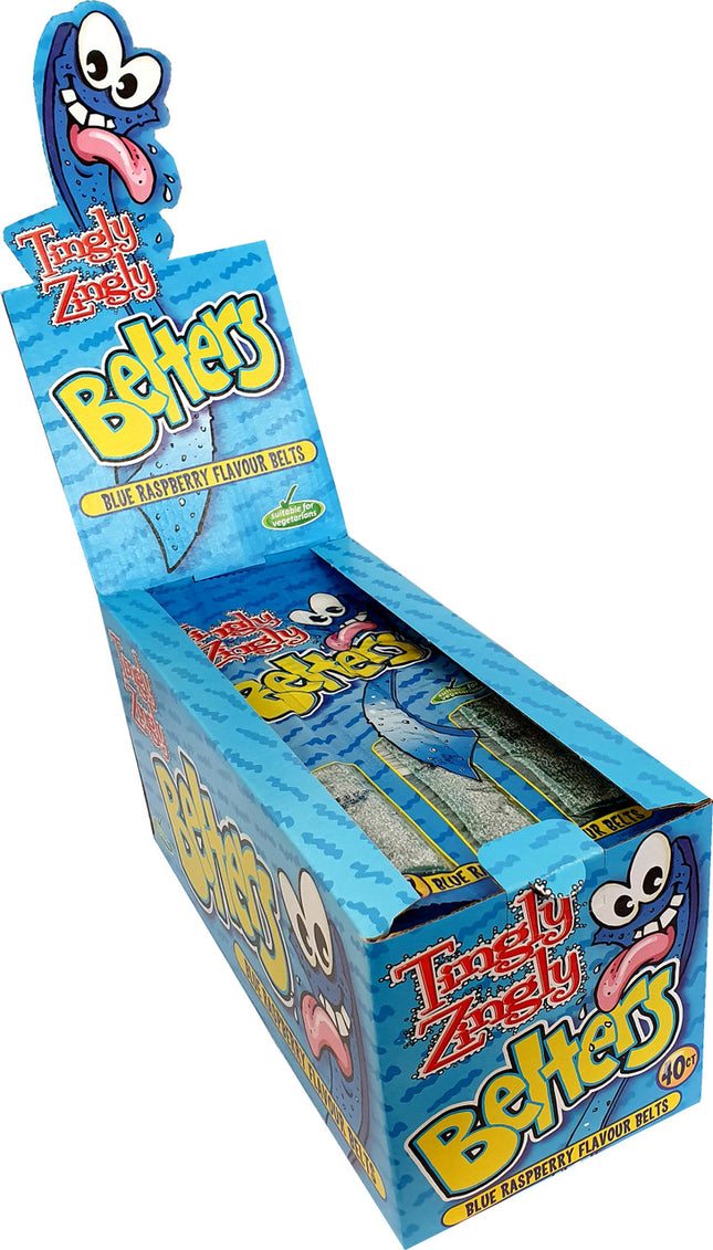 Tingly Zingly Blue Raspberry Belters 30g