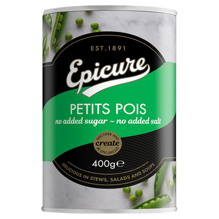 Epicure Petits Pois in Water 400G