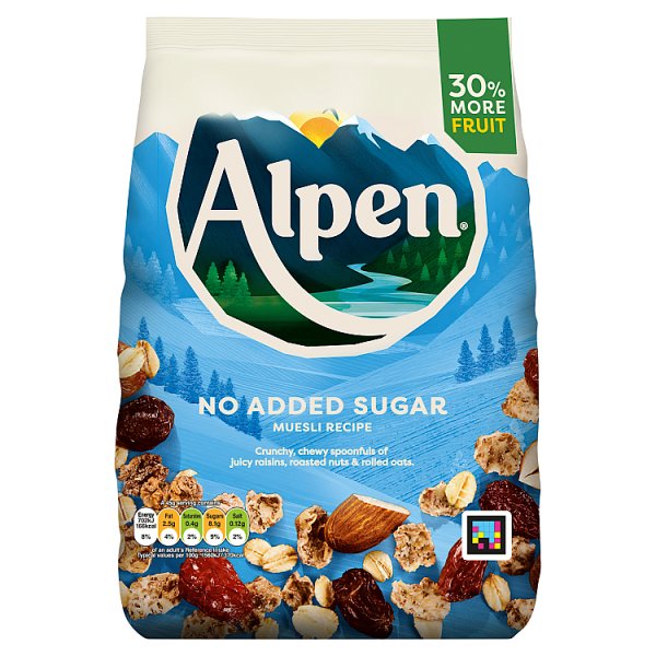 Alpen No Added Sugar 950kg