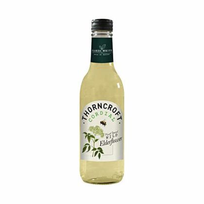 Thorncroft Wild Elderflower Cordial 330ml Glass