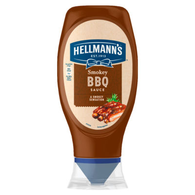 Hellmann's BBQ Squeezy Sauce 490g