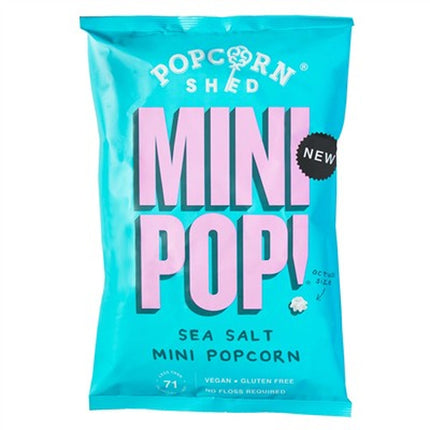 PopCorn Shed Mini Pop!® Large Bag Sea Salted 60g