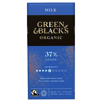 Green & Black's Organic Milk Chocolate 90g