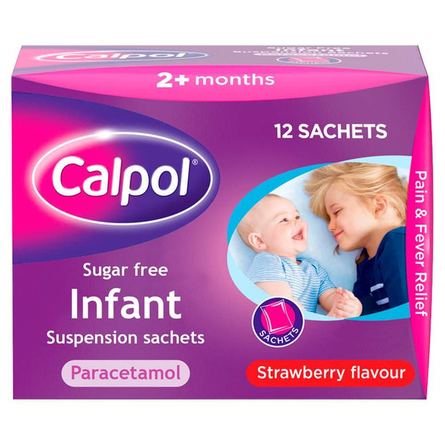 Calpol Infant Sugar Free Sachets 12s