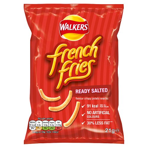 Walkers French Fries Ready Salted 21g
