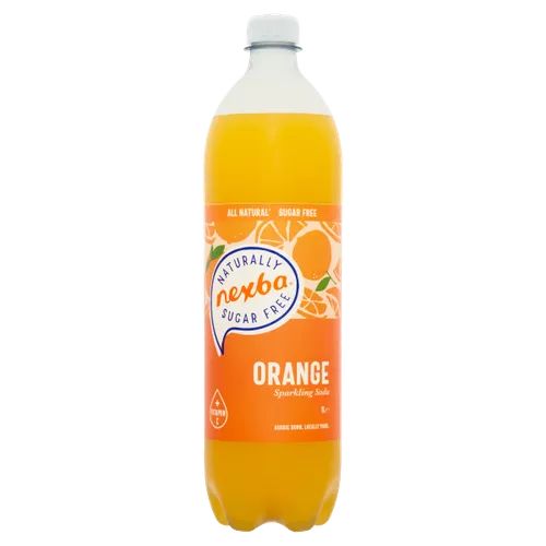 Nexba Beverages Orange Sparkling Infusion 1Ltr