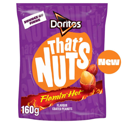 That's Nuts Doritos Extra Flamin Hot 160g