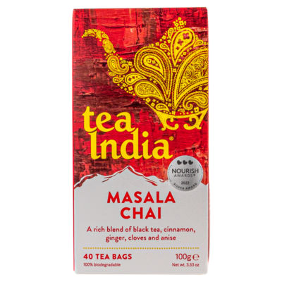 Tea India 4 x 40 Masala Chai Teabags