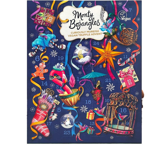 Monty Bojangles spectacular vegan friendly advent calendar 235g