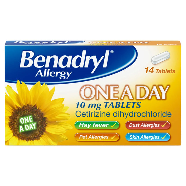 Benadryl One A Day 14s 10mg