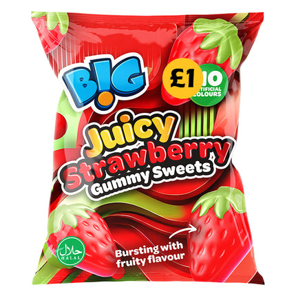 B!G Juicy Strawberry £1 PMP 150g