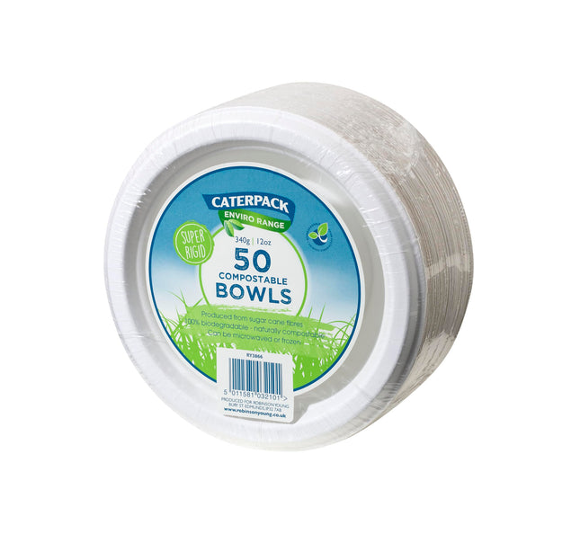 Caterpack Enviro 12Oz Bowls 50s