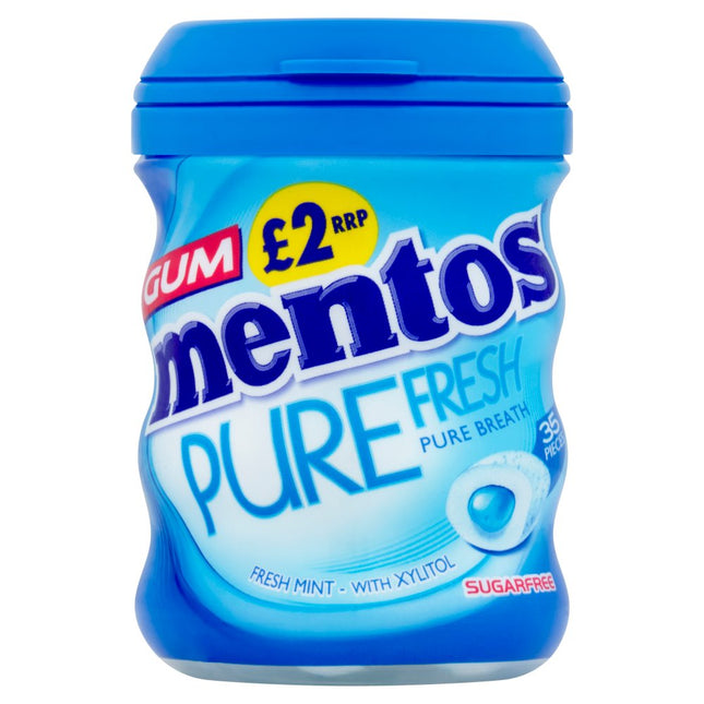 Mentos Gum Pure Fresh Freshmint PMP £2.00 35 Pieces