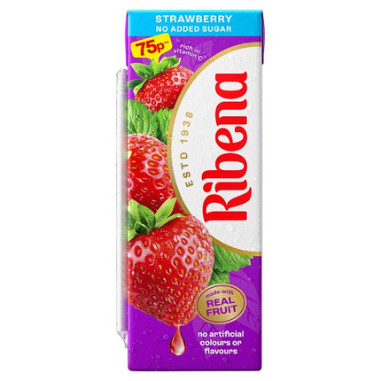 Ribena Strawberry PMP 75p 250ML