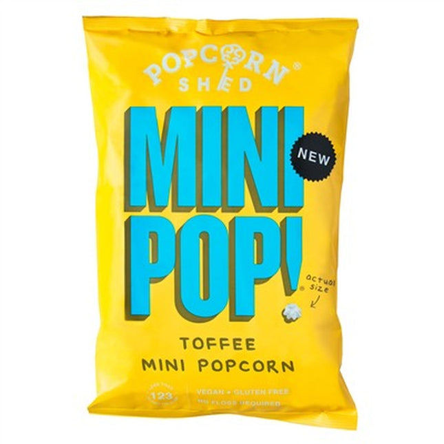 PopCorn Shed Mini Pop!® Large Bag Toffee 100g