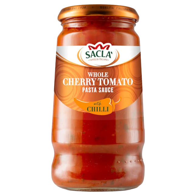 Sacla Whole Cherry Tomato & Chilli Sauce 350g