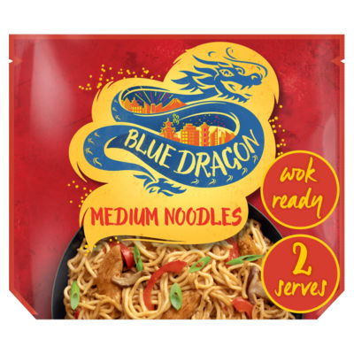 Blue Dragon Blue Dragon Medium Wok Ready Noodles 300g