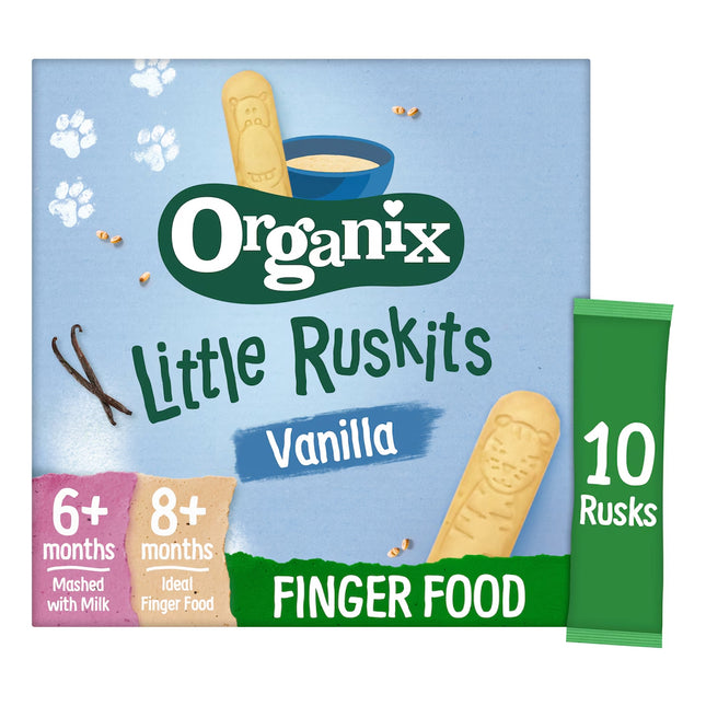 Organix Vanilla Ruskits 60g