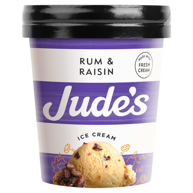 Jude's Rum and Raisin 460ml